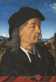 Portrait of Giuliano Giamberti da Sangallo by Piero di Cosimo