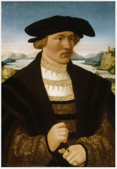 Portrait of Heinrich Knoblauch by Conrad Faber von Kreuznach