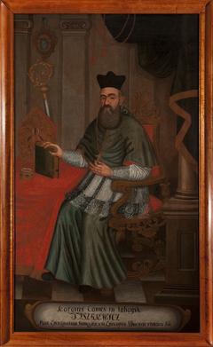 Portrait of Jerzy Tyszkiewicz (1596–1656), Leliwa coat of arms, bishop of Vilnius by unknown