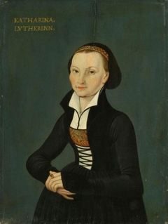 Portrait of Katharina von Bora by Lucas Cranach the Younger