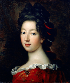 Portrait of Louise Françoise de Bourbon, mademoiselle de Nantes by François de Troy