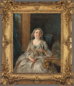 Portrait of Madame Gaignat by Nicolas Lancret