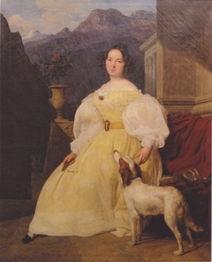 Portrait of Mme Hanska (Eva Hanska) by Ferdinand Georg Waldmüller