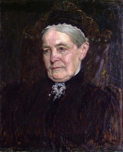 Portrait of Mrs. Henriette Diriks, b. Munch by Jacob Bratland