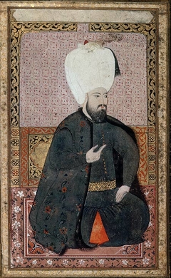 Portrait of Sultan Ahmet I (r. 1603–17) by Unknown Artist