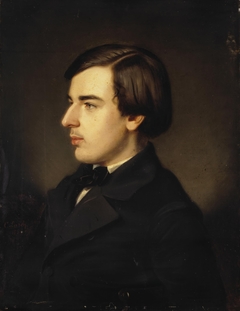 Portrait of the Elder Son of R.F.Hermann by Carl Johann Lasch