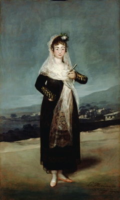 Portrait of the Marquesa de Santiago by Francisco de Goya