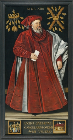 Portrait of Viglius of Aytta (Viglius Zuichemus) by Jacob de Punder