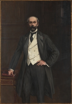 Portrait of Wilhelm Christopher Christophersen by Alejandro Christophersen