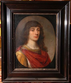 Portret van een onbekende jongeman by Gerard van Honthorst