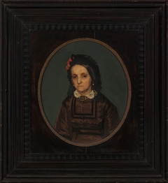 Portret van een oude dame by Albert Neuhuys