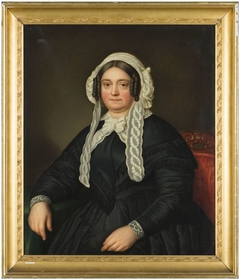 Portret van Elisabeth Maria Ypey-Salverda by Willem Bartel van der Kooi