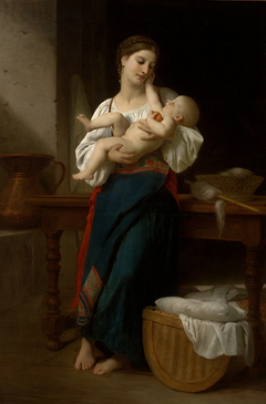 Premières Caresses by William-Adolphe Bouguereau