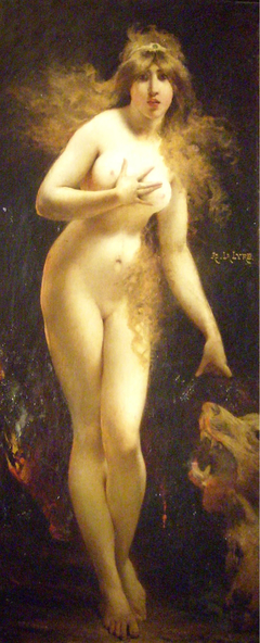 Psyché aux enfers by Adolphe Lalyre