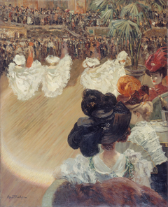 Quadrille au bal Tabarin by Louis Abel-Truchet