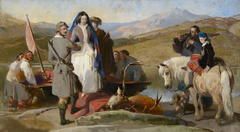 Queen Victoria landing at Loch Muick by Edwin Landseer