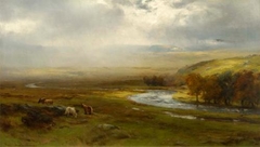 Rainstorm on Dartmoor by David Farquharson