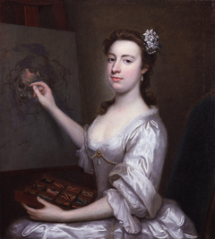 Rhoda (née Delaval), Lady Astley by Anonymous