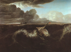 Rising of a Thunderstorm at Sea by Washington Allston