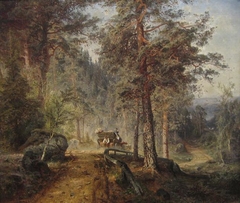 Road in Häme by Werner Holmberg