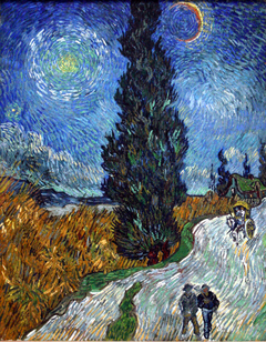 Country Road in Provence by Night by Vincent van Gogh