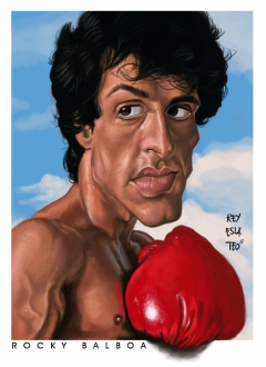 Rocky Balboa by Rey Esla Teo