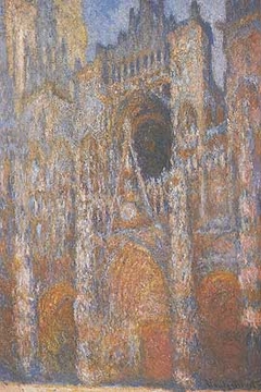 Rouen Cathedral, Portal, Midday by Claude Monet