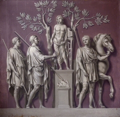 Sacrifice to Apollo (from the Arch of Constantine) by Francis Hayman