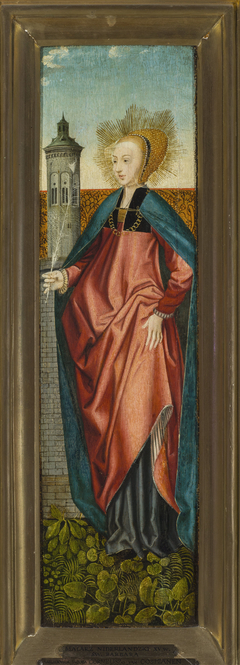 Saint Barbara by Jacob Cornelisz van Oostsanen