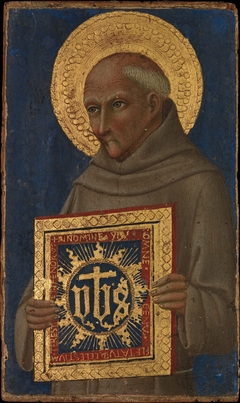 Saint Bernardino by Sano di Pietro