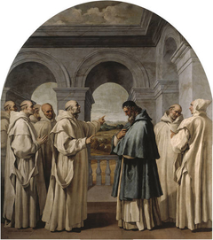 Saint Bruno Bids Farewell to Saint Hugo by Vincenzo Carducci