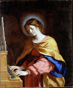 Saint Cecilia by Guercino