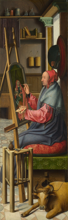Saint Luke painting the Virgin and Child by Anonymous