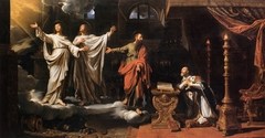 Saints Gervase and Protase Appearing to St Ambrose by Philippe de Champaigne