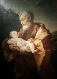 San Giuseppe col Bambino by Guido Reni