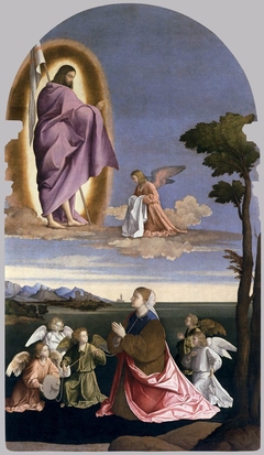 Santa Cristina Altarpiece by Vincenzo Catena