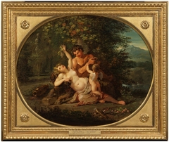 Satyr and Bacchante by Bénigne Gagneraux