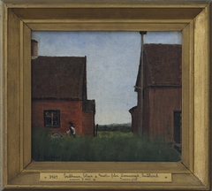 Scene from Lommaryd, Småland by Elias Erdtman