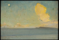 Sea, sketch by Konrad Krzyżanowski