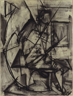 Seated Nude by Lee Krasner