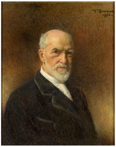 Self-portrait (1918) by Léon Bonnat