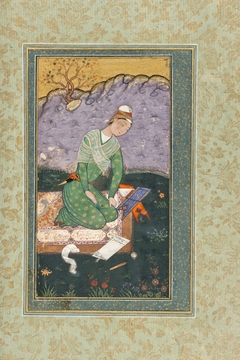 Self-Portrait of Mir Sayyid Ali by Mir Sayyid Ali