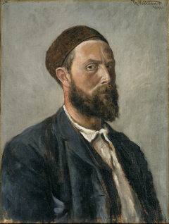 Self-Portrait by Theodor Kittelsen