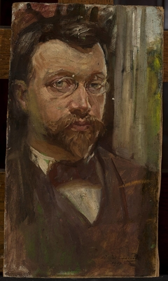 Self-portrait by Wincenty Wodzinowski