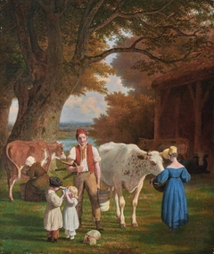 September Time by Jacques-Laurent Agasse