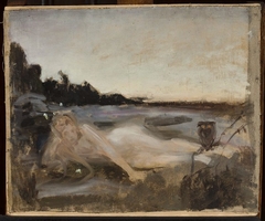 Sketch for the painting “Vita” I by Jan Ciągliński