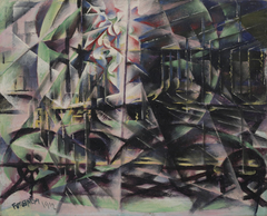 Speeding Automobile by Giacomo Balla