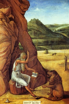 St. Jerome in the Desert by Giovanni Bellini