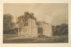 St Mary's Abbey, York by Thomas Girtin