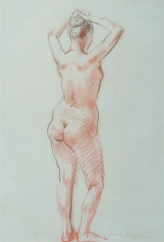 Standing Nude by Nora Heysen